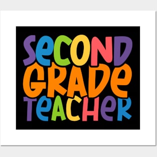 Second Grade Teacher, 2nd Grade Team, Second Grade, Second Grade, Second Grade, Back to School, second Grade Gift, Teach Posters and Art